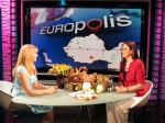 Nicoleta Epure Si Cecilia Caragea, La Filmarea Emisiunii Europolis Despre Arta De A Trai Sanatos 01